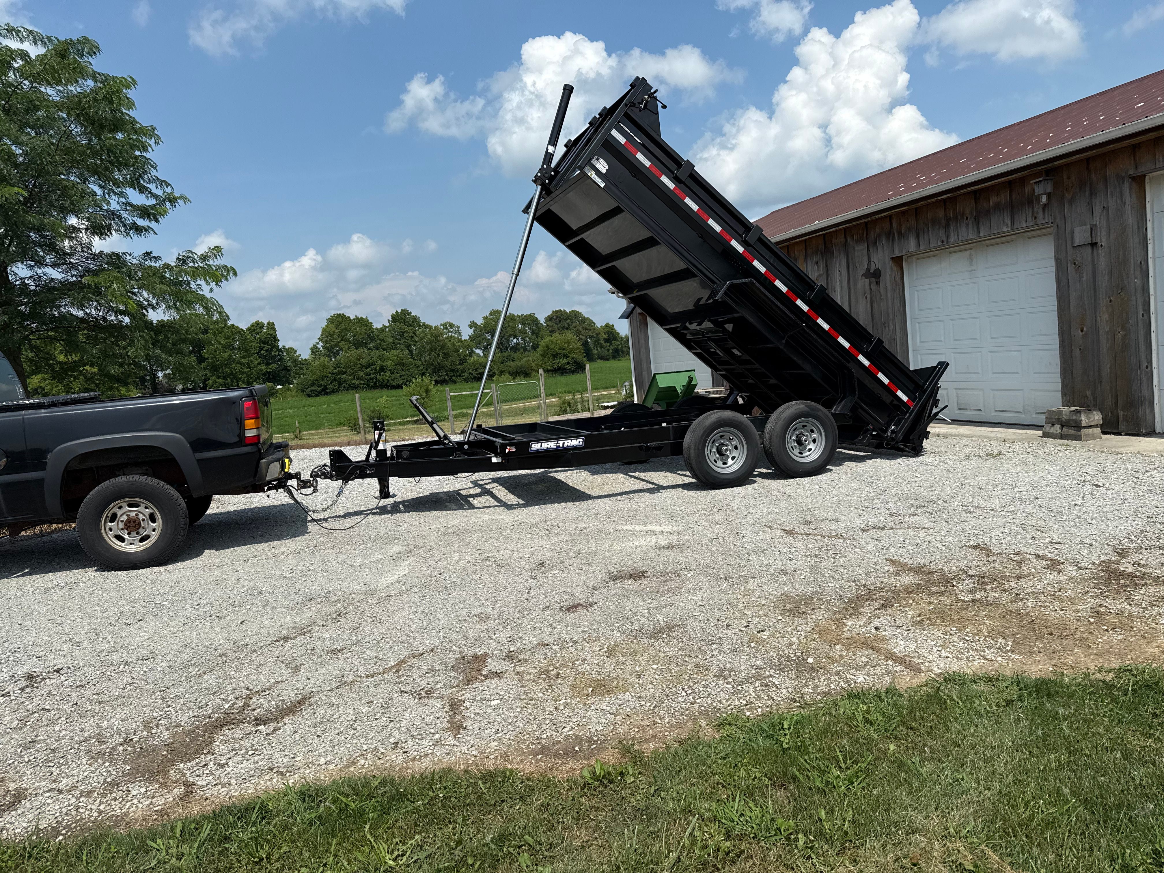 7' x 14' Dump Trailer - Image 1